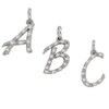 Letter Diamond Pendants