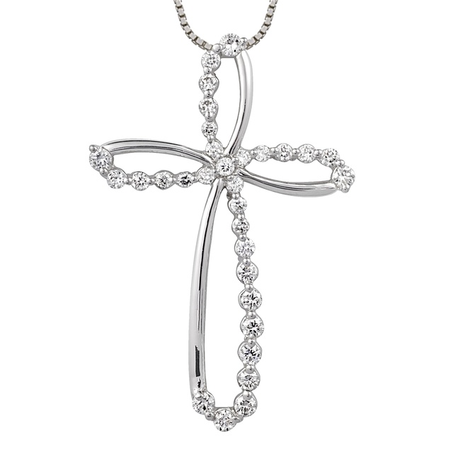 Diamond Cross Pendant