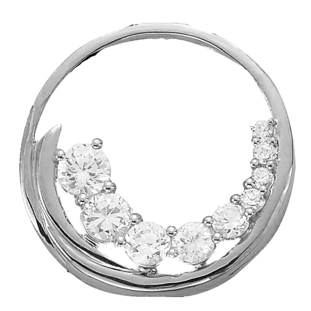 Diamond Circle Pendant