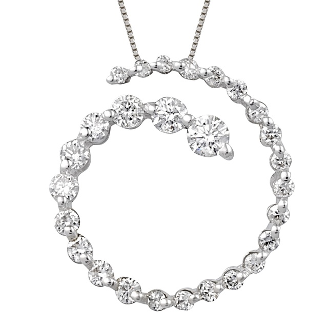 Diamond Circle Pendant