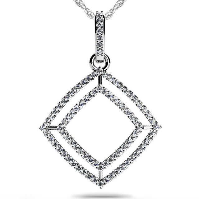 DIAMOND FASHION PENDANT