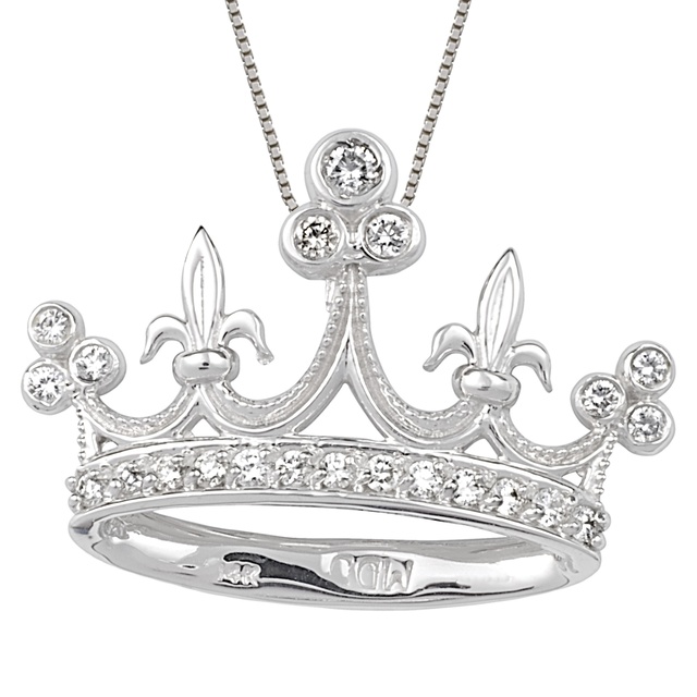 Diamond Crown Pendant