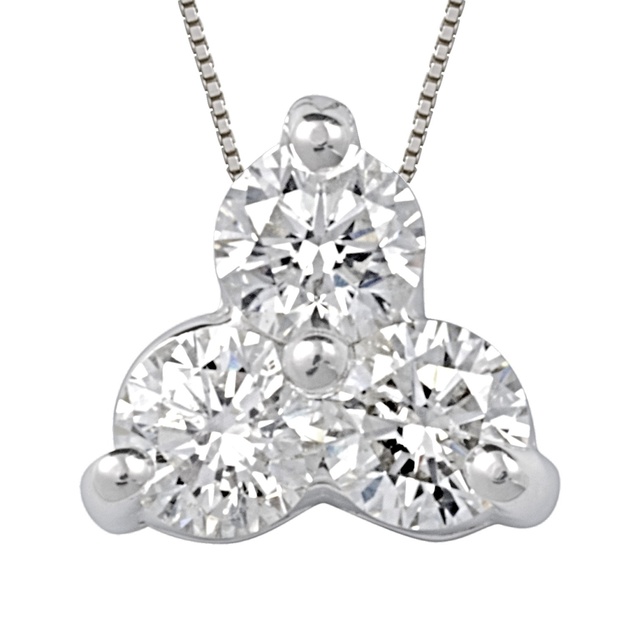 Diamond Tri Pendant