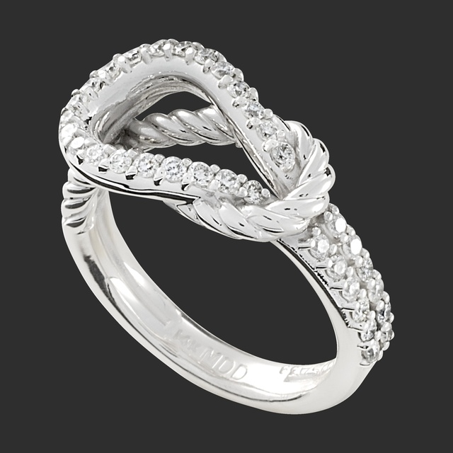 Love Knot Diamond Ring with NO CENTER