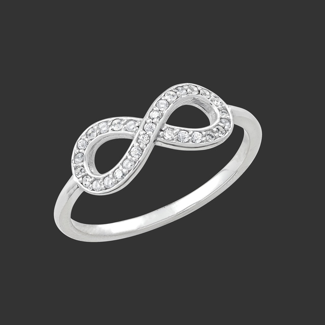 Infinity Diamond Ring