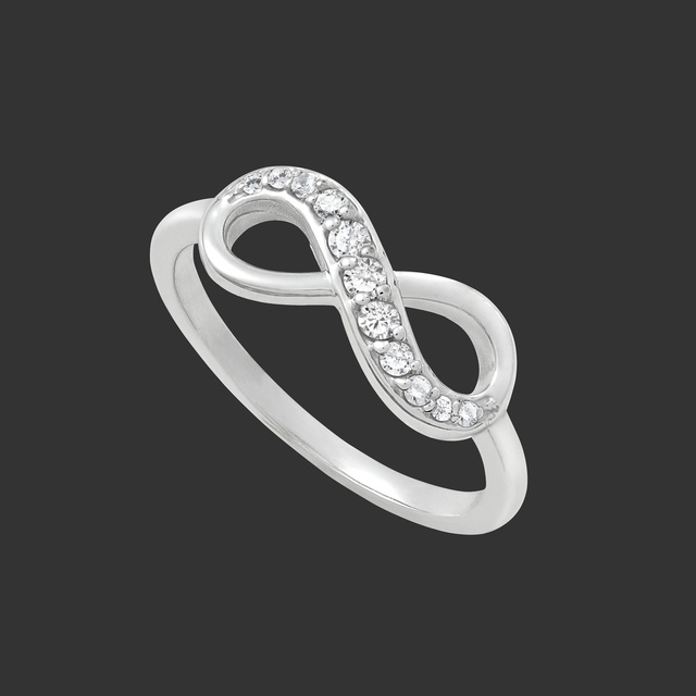 Infinity Diamond Ring