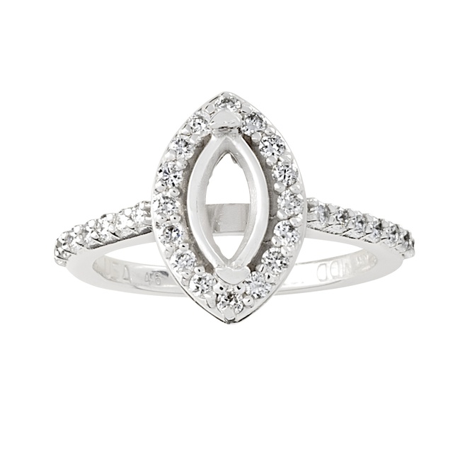 Lady's Marquis Semi Mount Ring