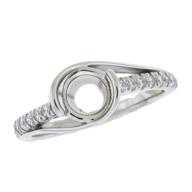 Diamond Semi Mount Ring