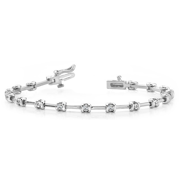 Bar Tennis Bracelet