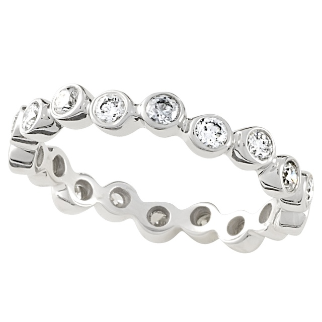 Lady's Diamond Stackable Ring